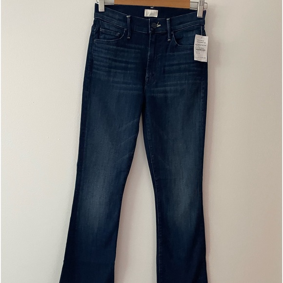 MOTHER The Insider Ankle Length Bootcut Jeans (Cross Your Fingers) Size 25 NWT - Picture 4 of 9